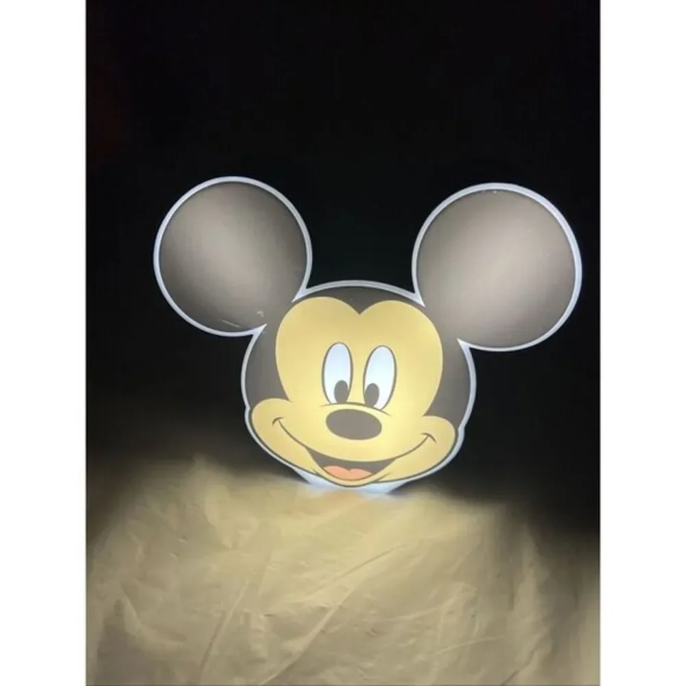 Paladone Mickey Mouse Night Light Bedroom‎ Decor and Desk Lamp